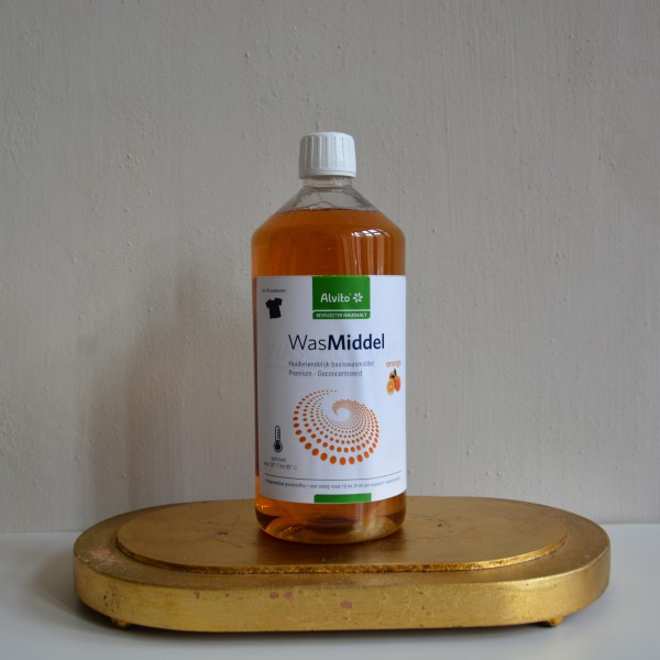 foto ecwas&poets, wassen, alvito wasmiddel orange 1l